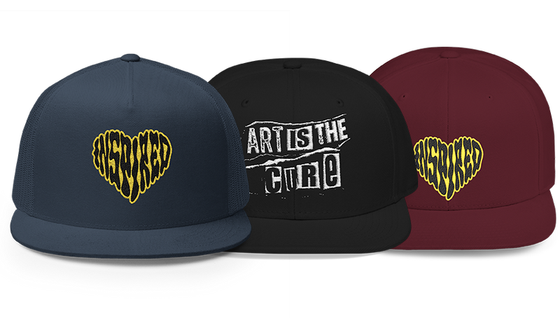 Art Is The Cure Hats