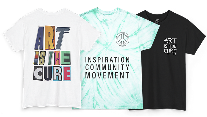 Art Is The Cure T-Shirts