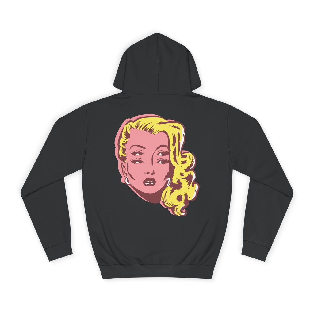 4 Eyed Girl Unisex College Hoodie
