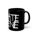 CreateScene Tag Black Ceramic Mug 11oz & 15oz