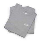 Punk Scene White Embroided Unisex Heavy Cotton Tee