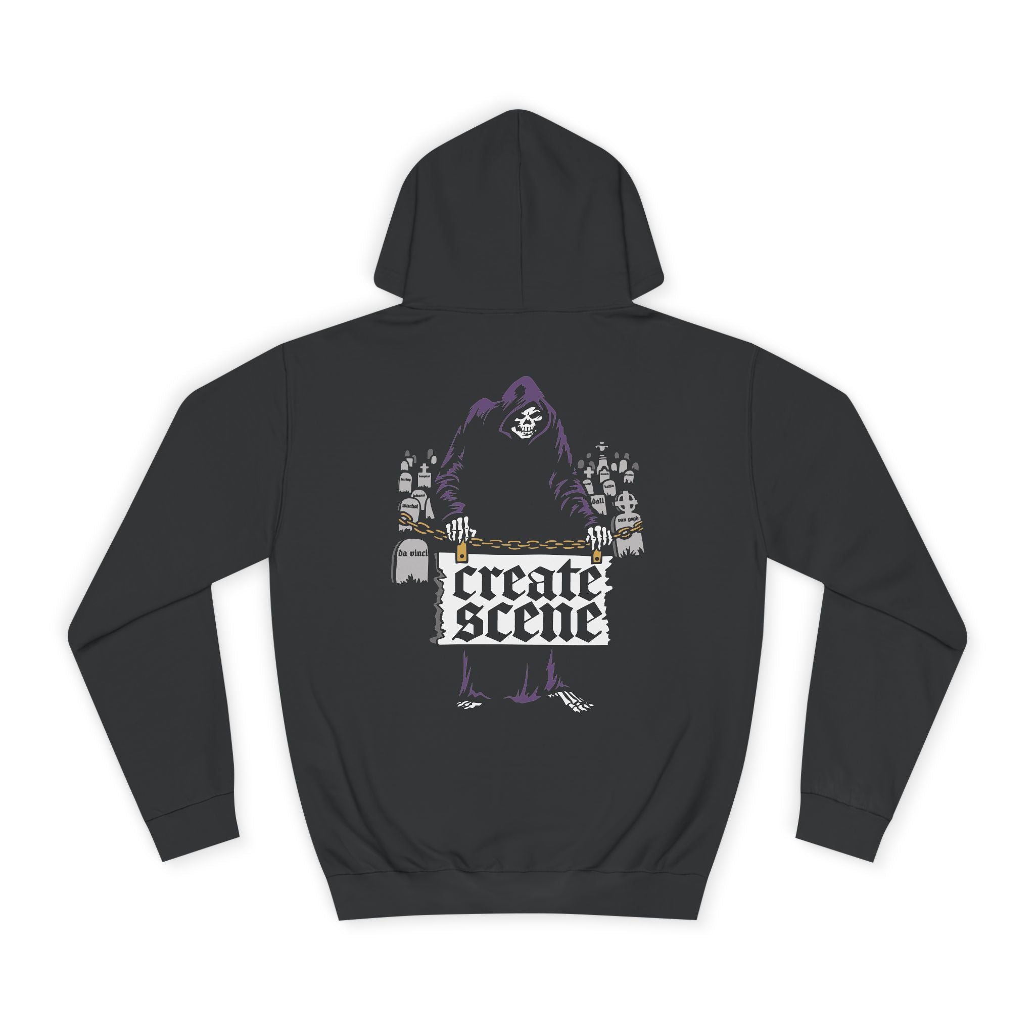 CreateScene Art Reaper Unisex College Hoodie