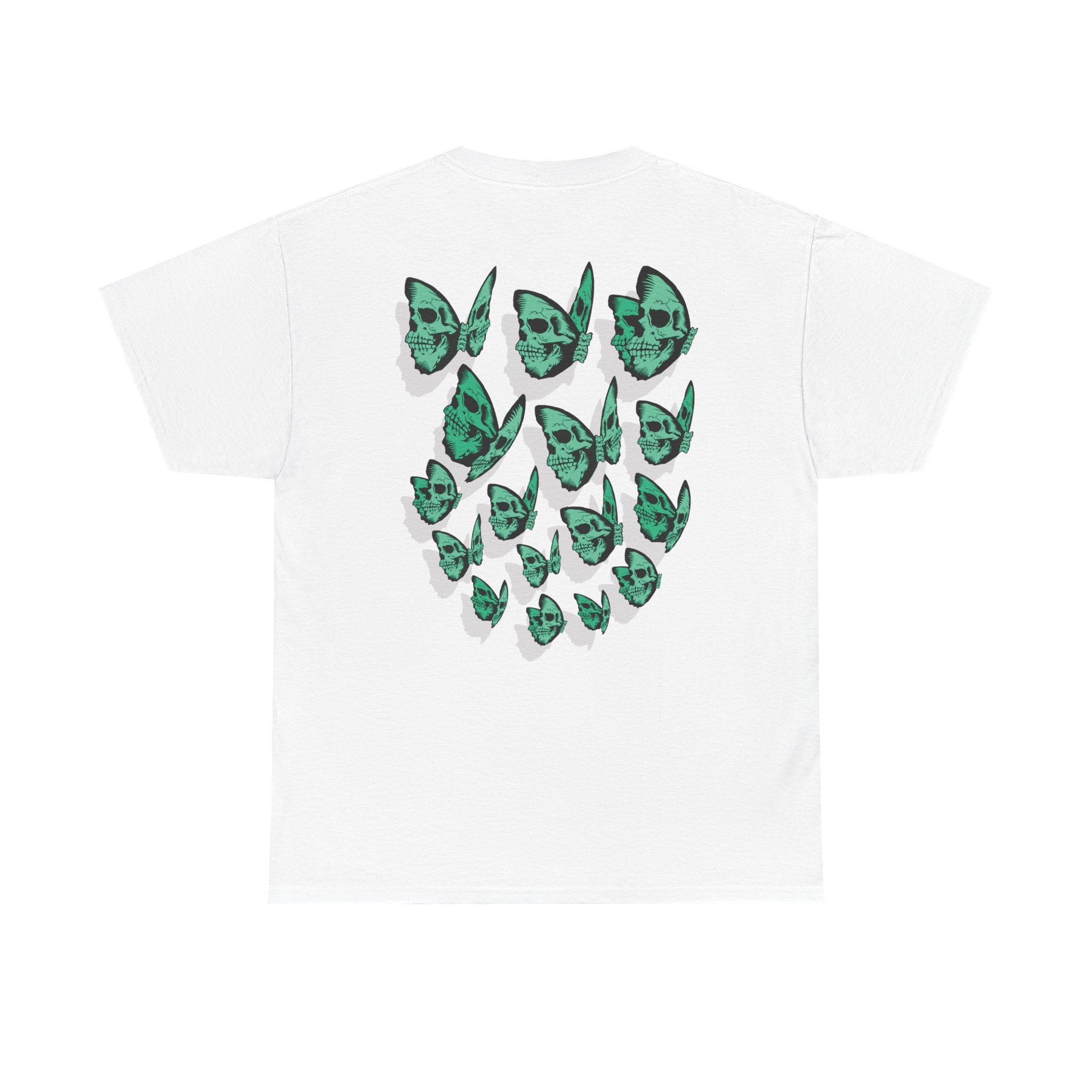 Mint Skullerflies Unisex Heavy Cotton Tee