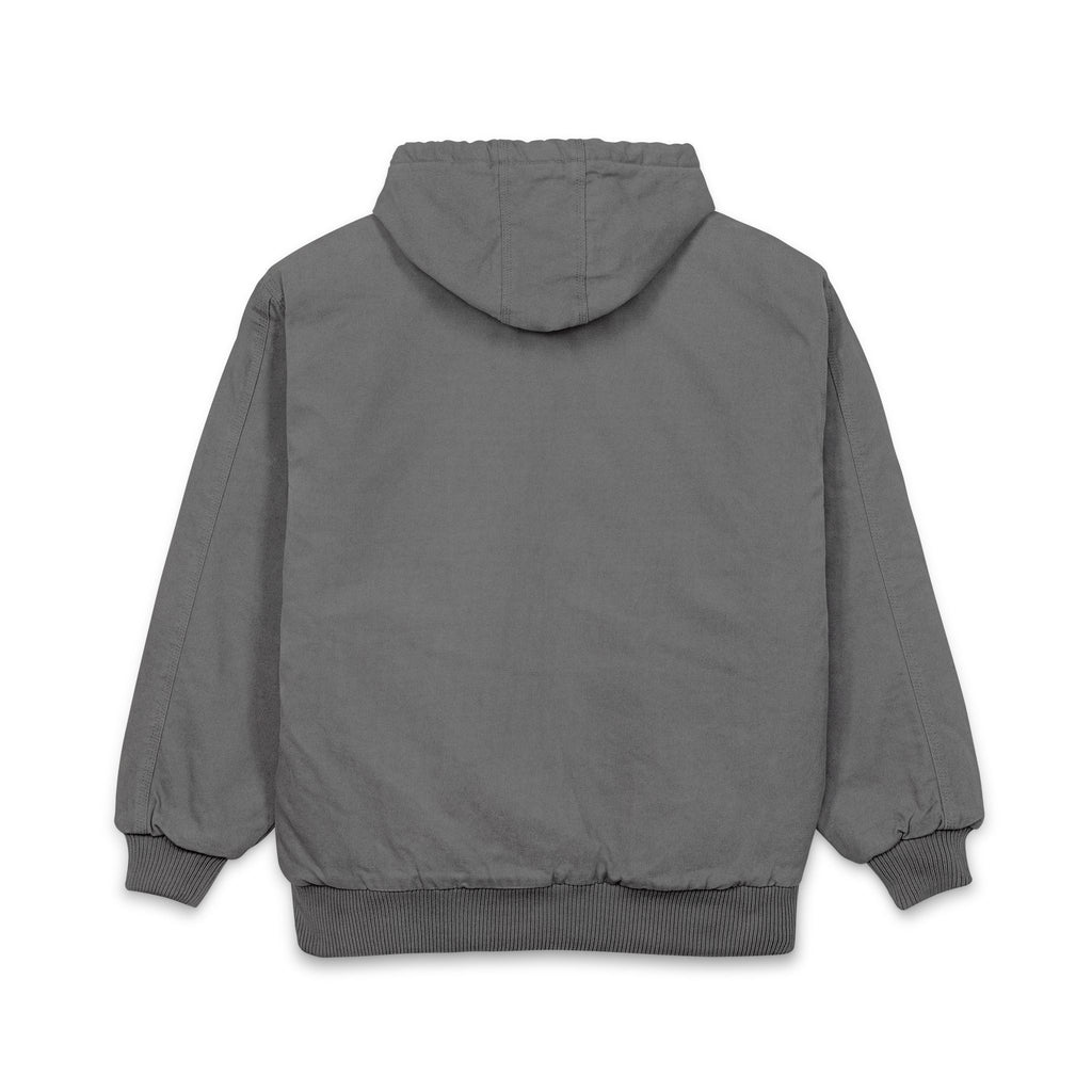 Japnese Scene Embroidered Hooded Zip Jacket