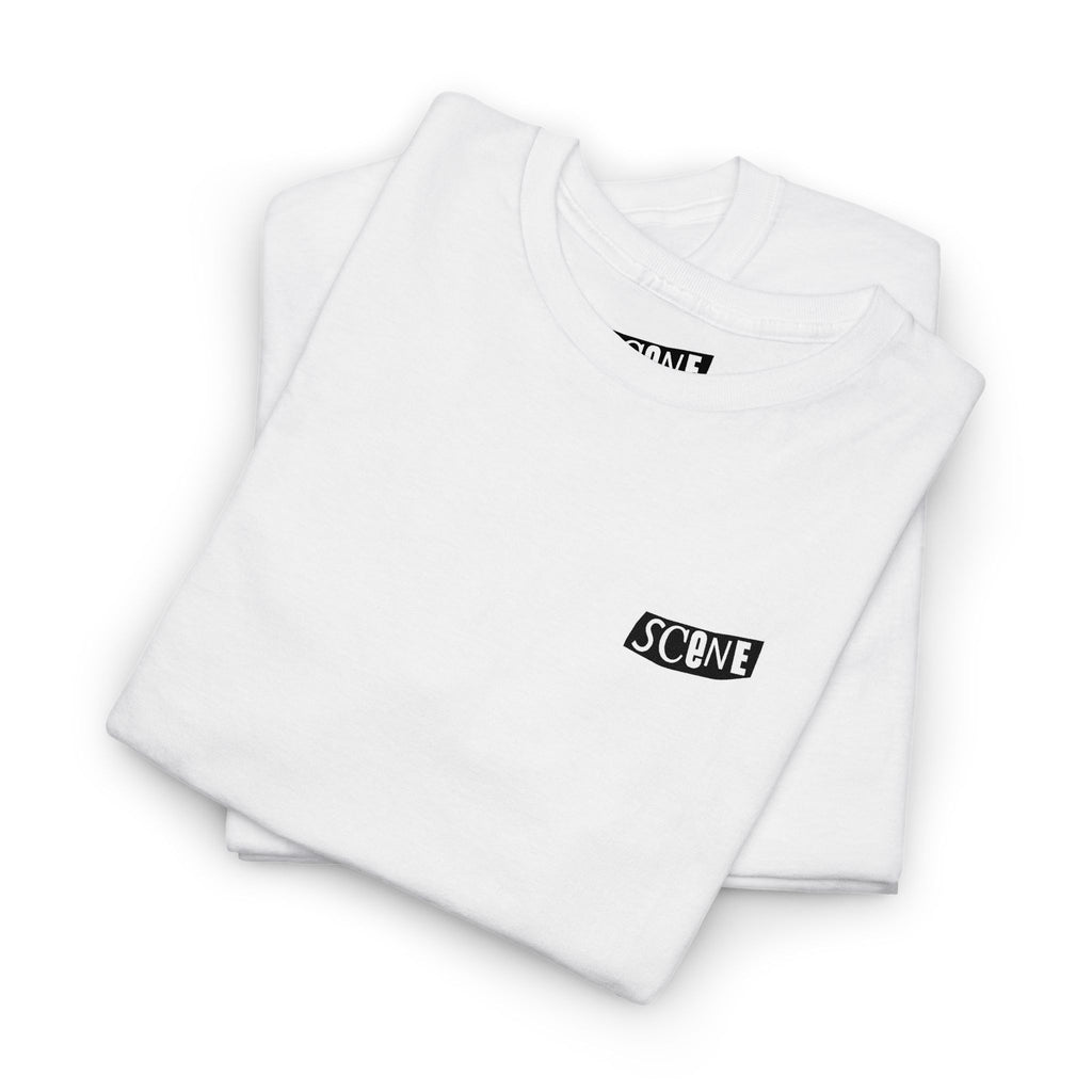 Punk Scene Black Embroided Unisex Heavy Cotton Tee