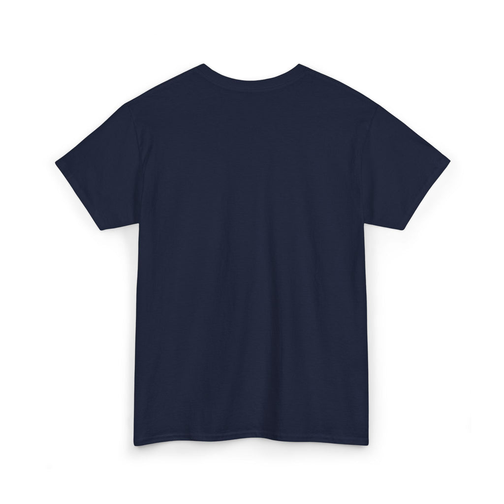Scene White Embroided Unisex Heavy Cotton Tee
