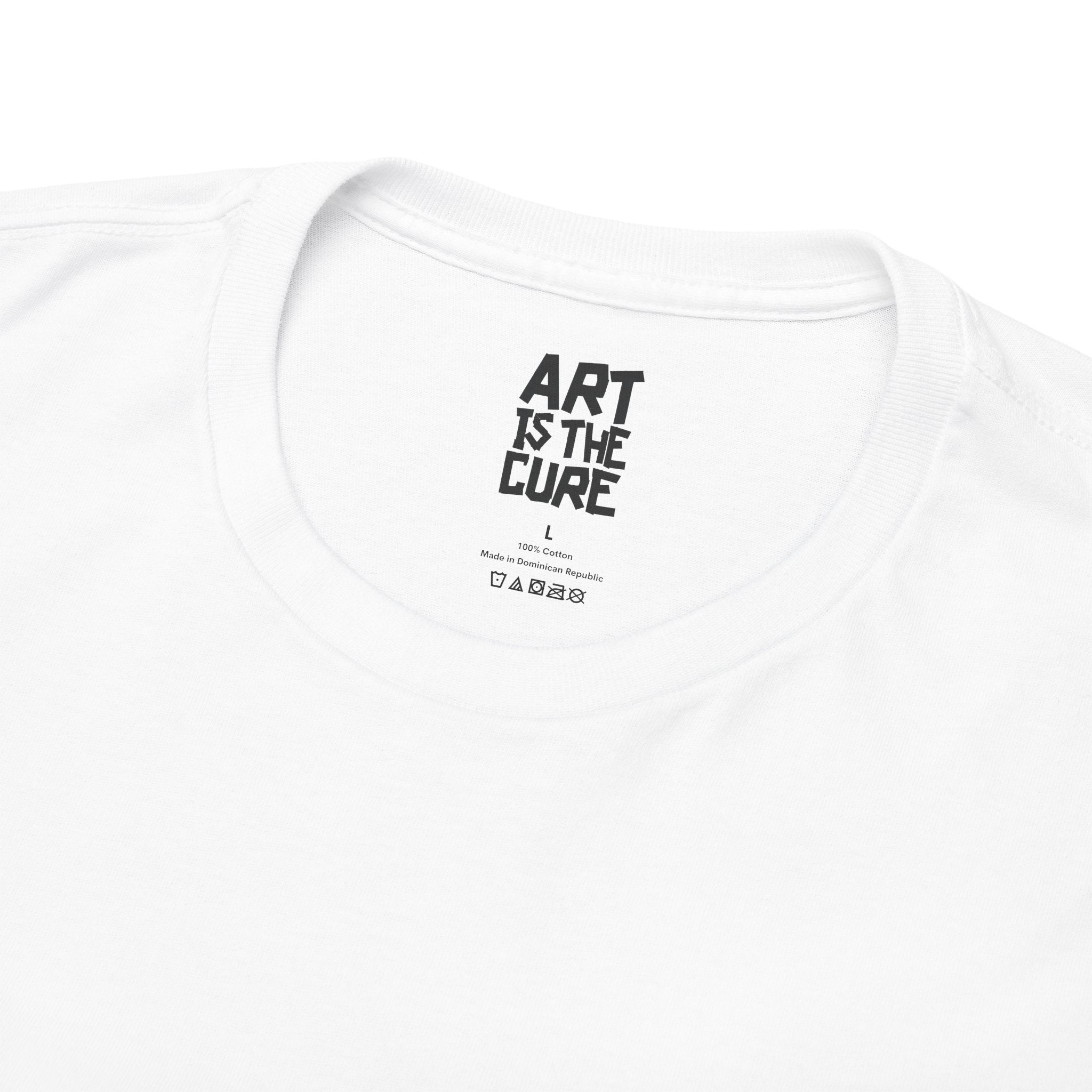 Art Is The Cure Tape Unisex Heavy Cotton Tee