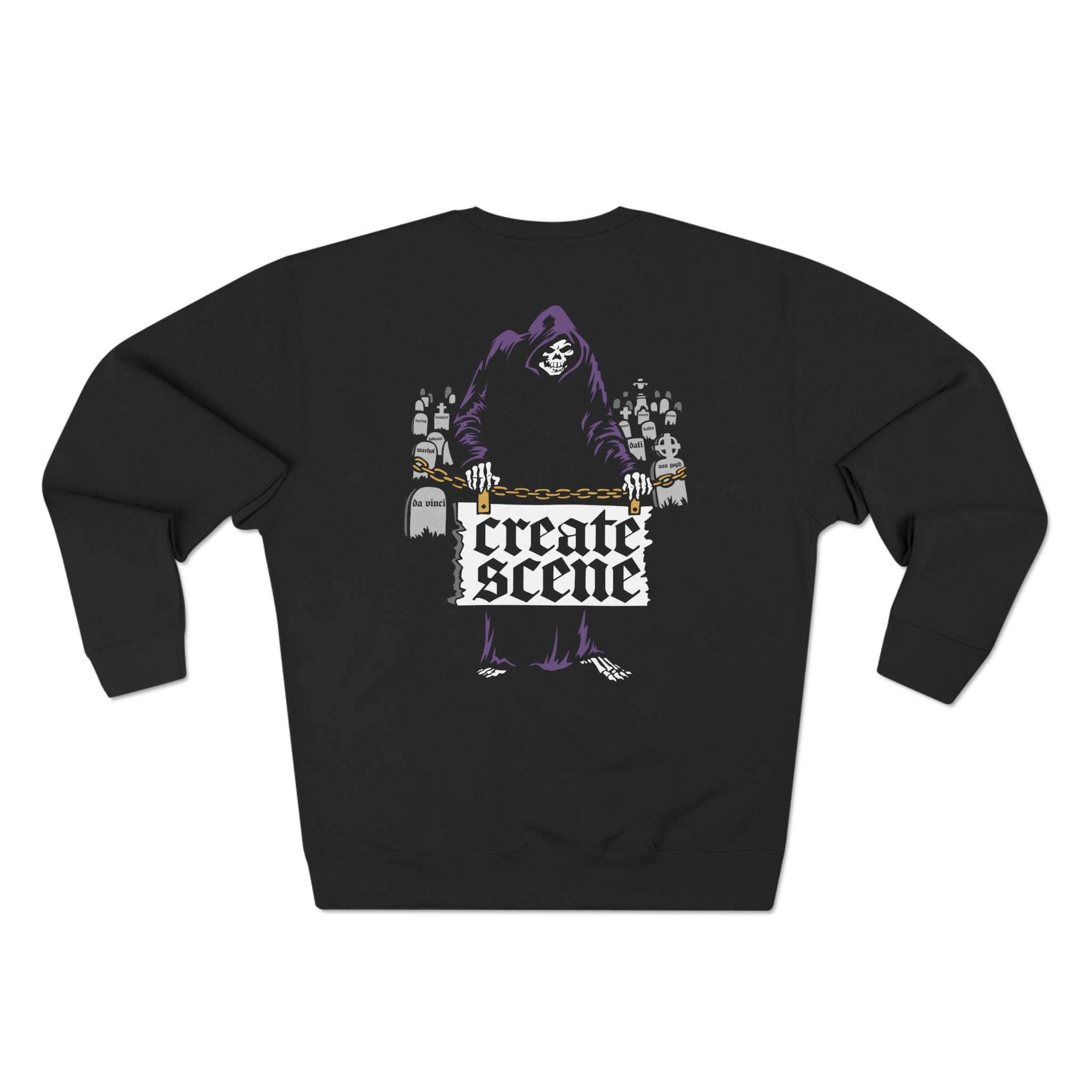 CreateScene Art Reaper Crewneck Sweatshirt