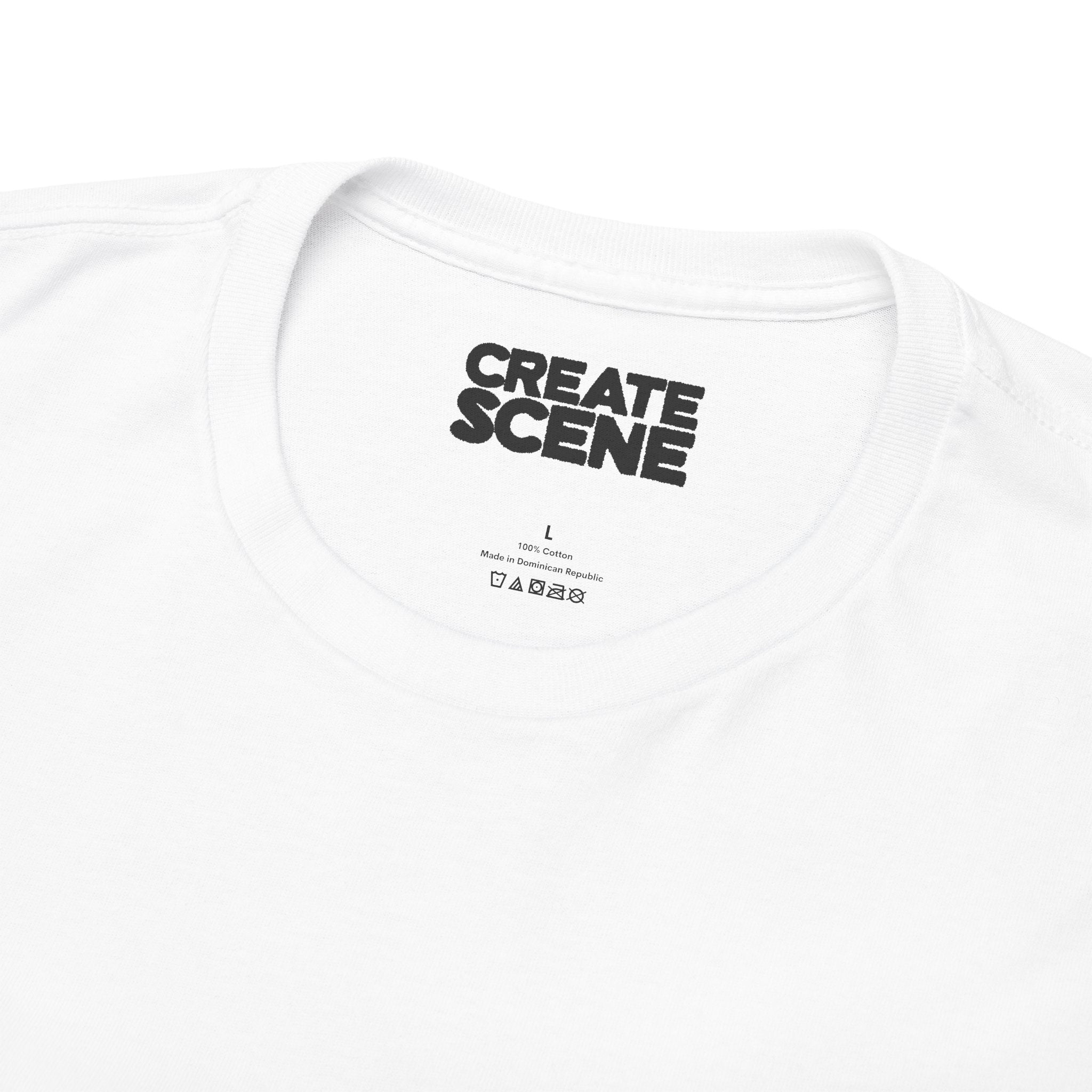 Scene Zine Mona Lisa Unisex Heavy Cotton Tee