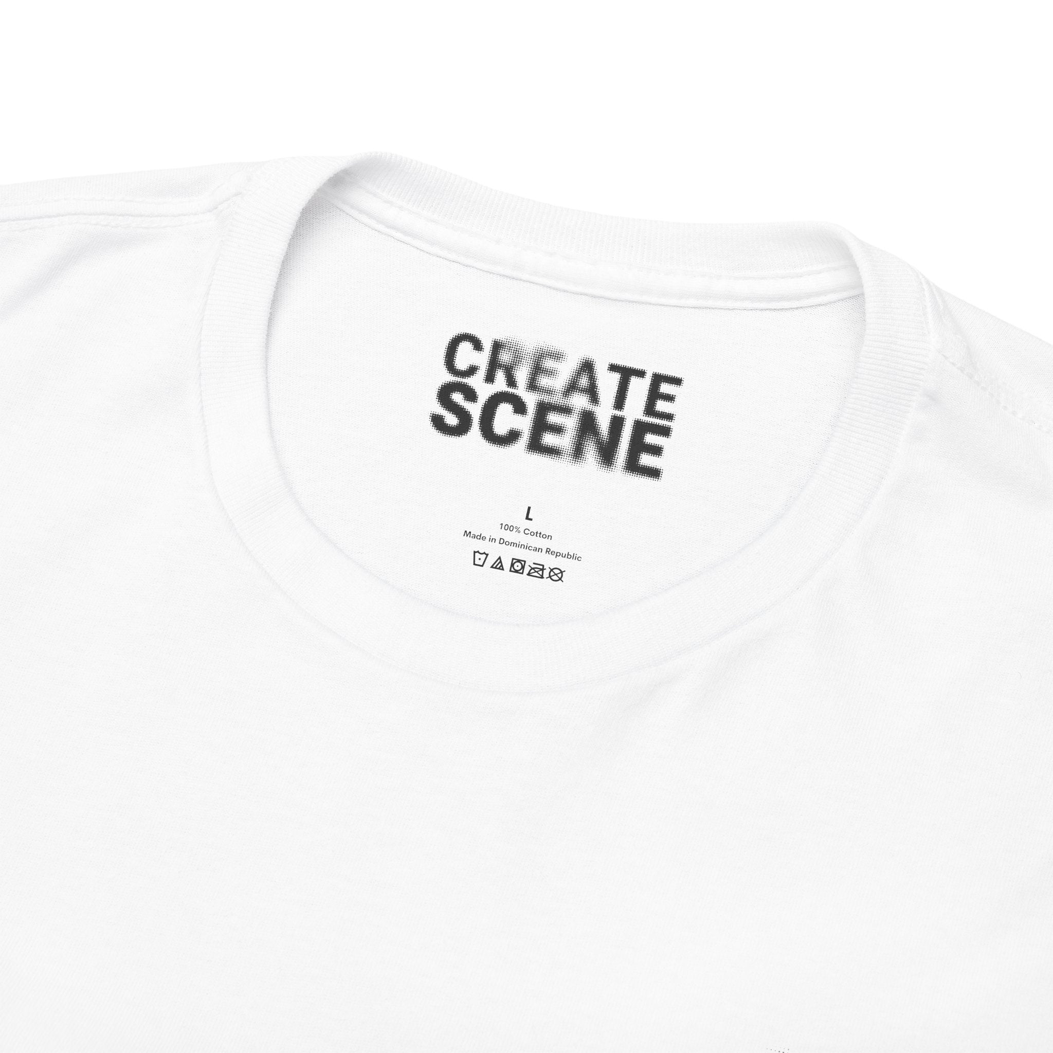 CreateScene Inspired Halftone Unisex Heavy Cotton Tee