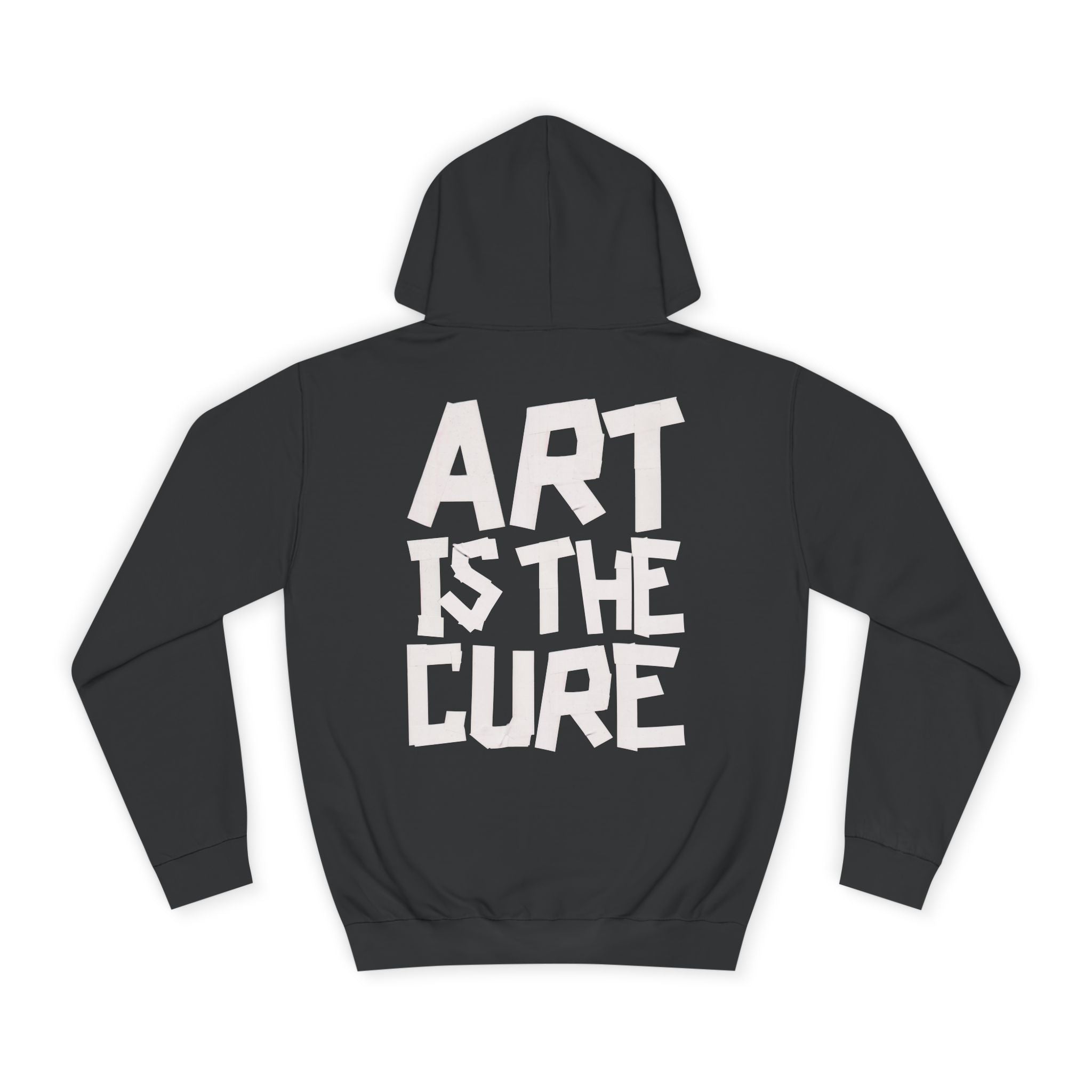 Art Is The Cure Tape Unisex College Hoodie