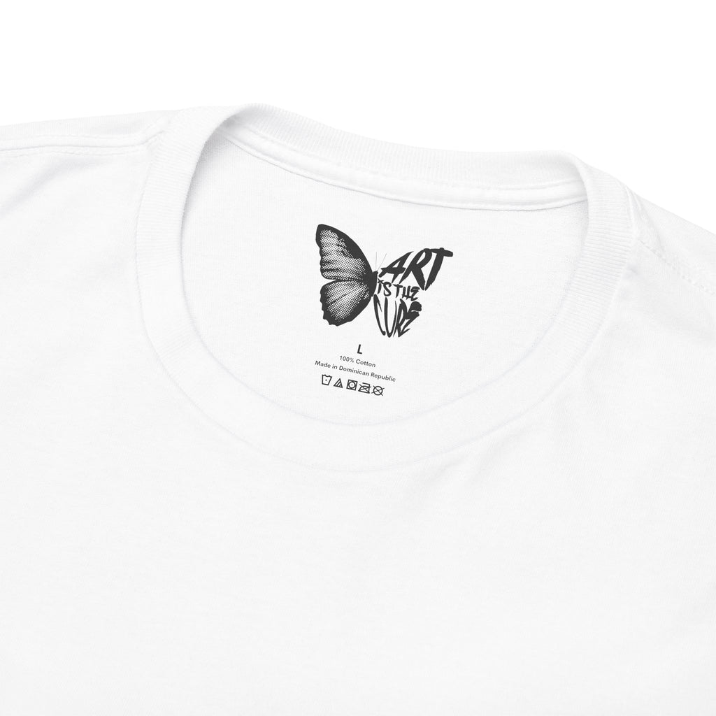 Art Is The Cure Butterfly Unisex Heavy Cotton Tee