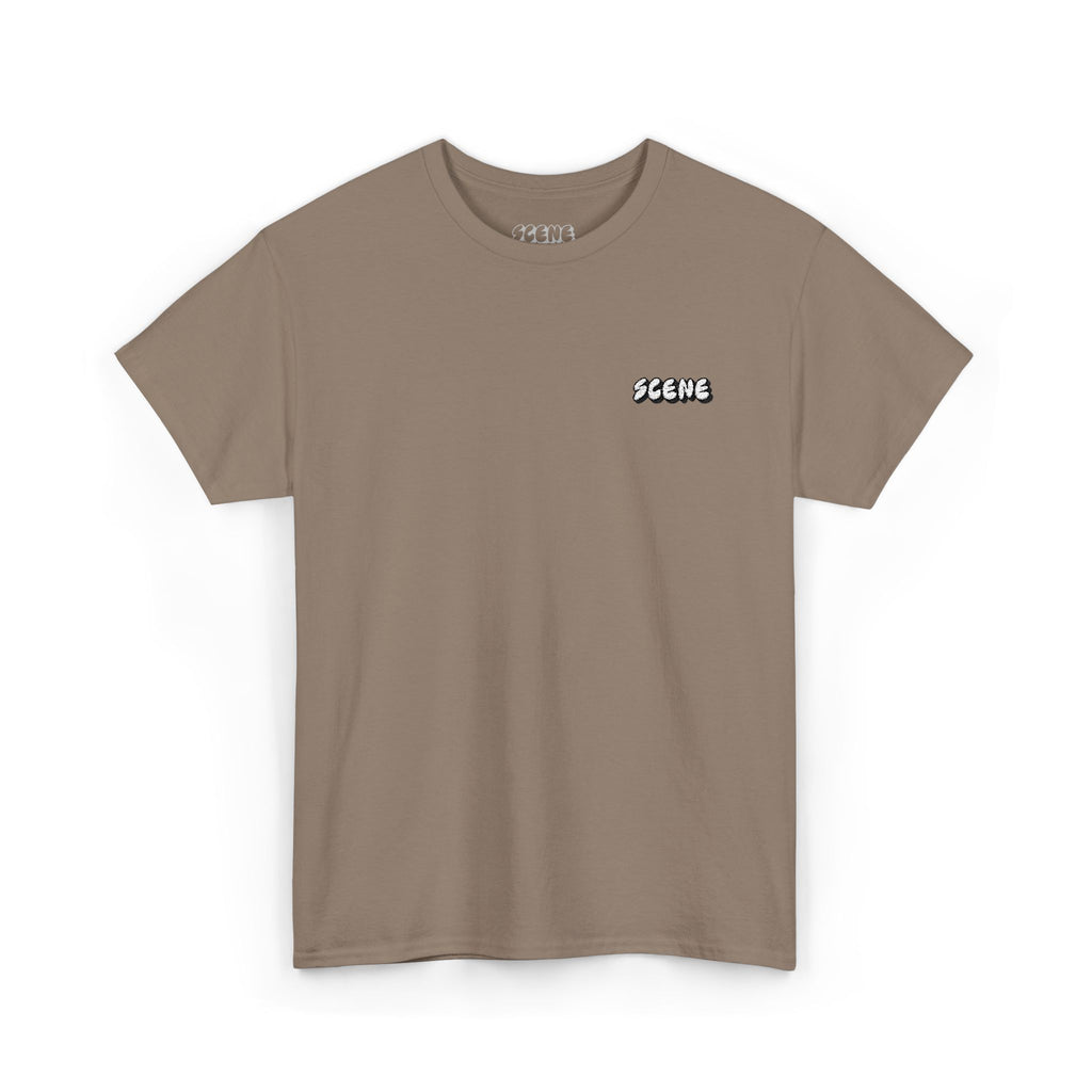 Graffiti Scene Embroided Unisex Heavy Cotton Tee