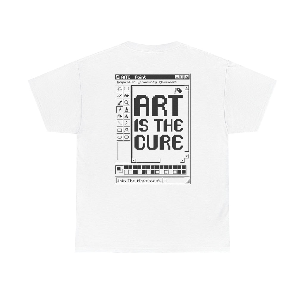 Art Is The Cure Paint Unisex Heavy Cotton Tee