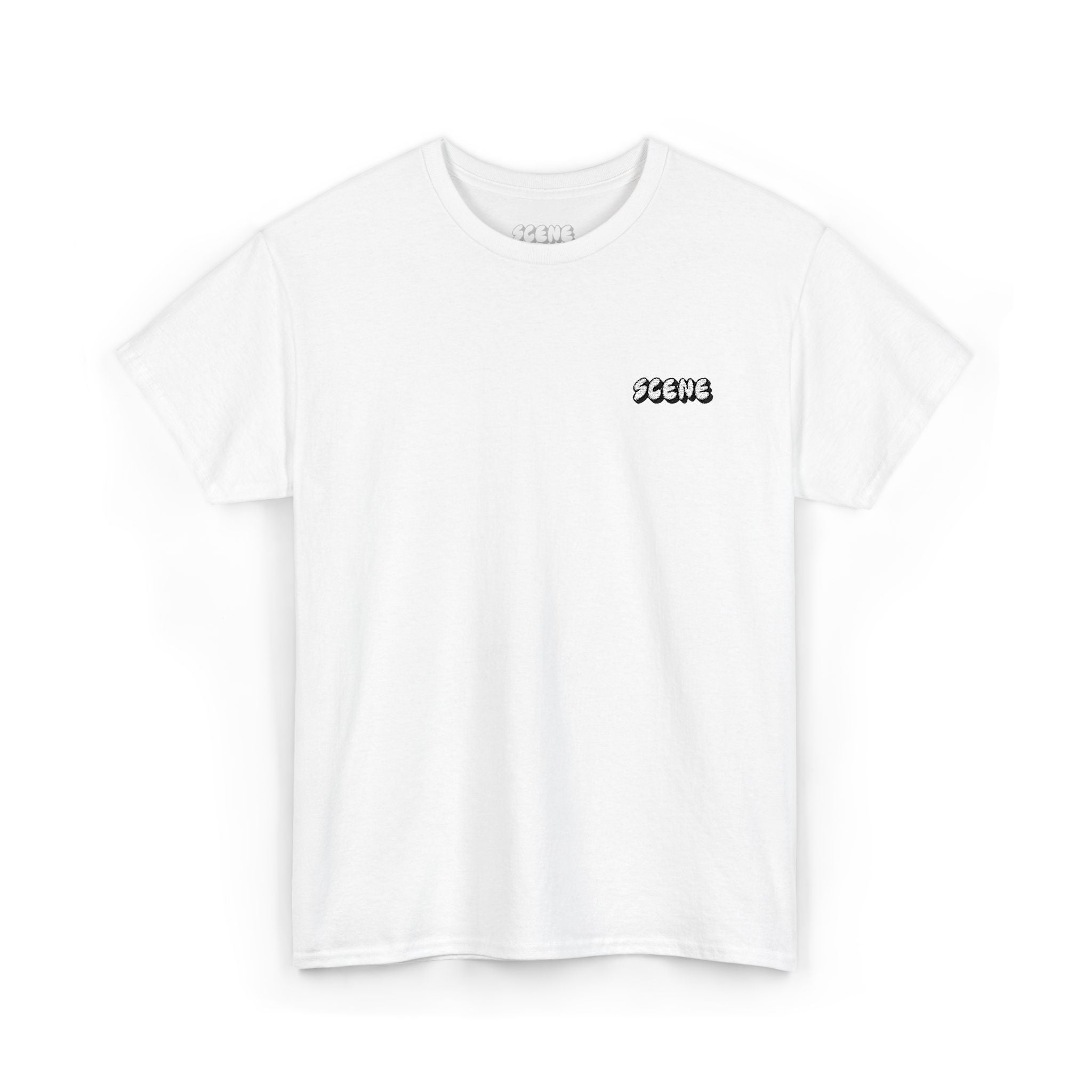 Graffiti Scene Embroided Unisex Heavy Cotton Tee