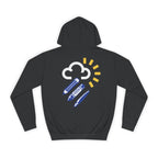 Art Is The Cure Weather Forecast Unisex College Hoodie