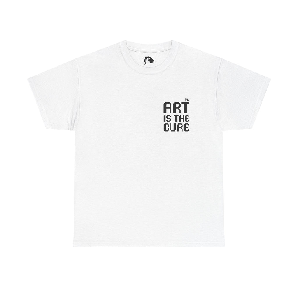 Art Is The Cure Paint Unisex Heavy Cotton Tee