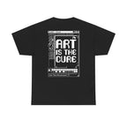 Art Is The Cure Paint Unisex Heavy Cotton Tee
