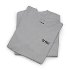 Scene Black Embroided Unisex Heavy Cotton Tee