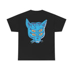 4 Eyed Cat Unisex Heavy Cotton Tee