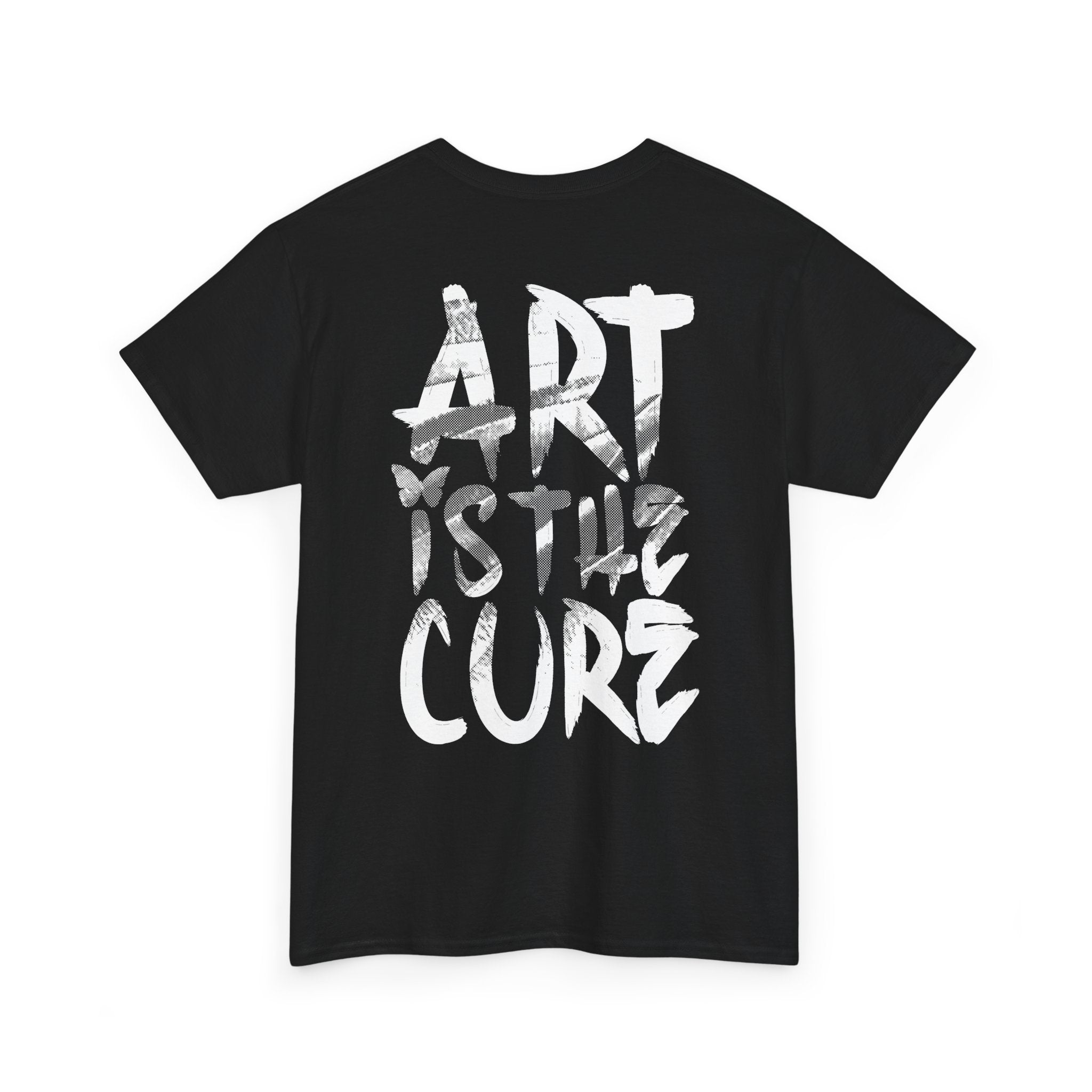 Art Is The Cure Butterfly Unisex Heavy Cotton Tee