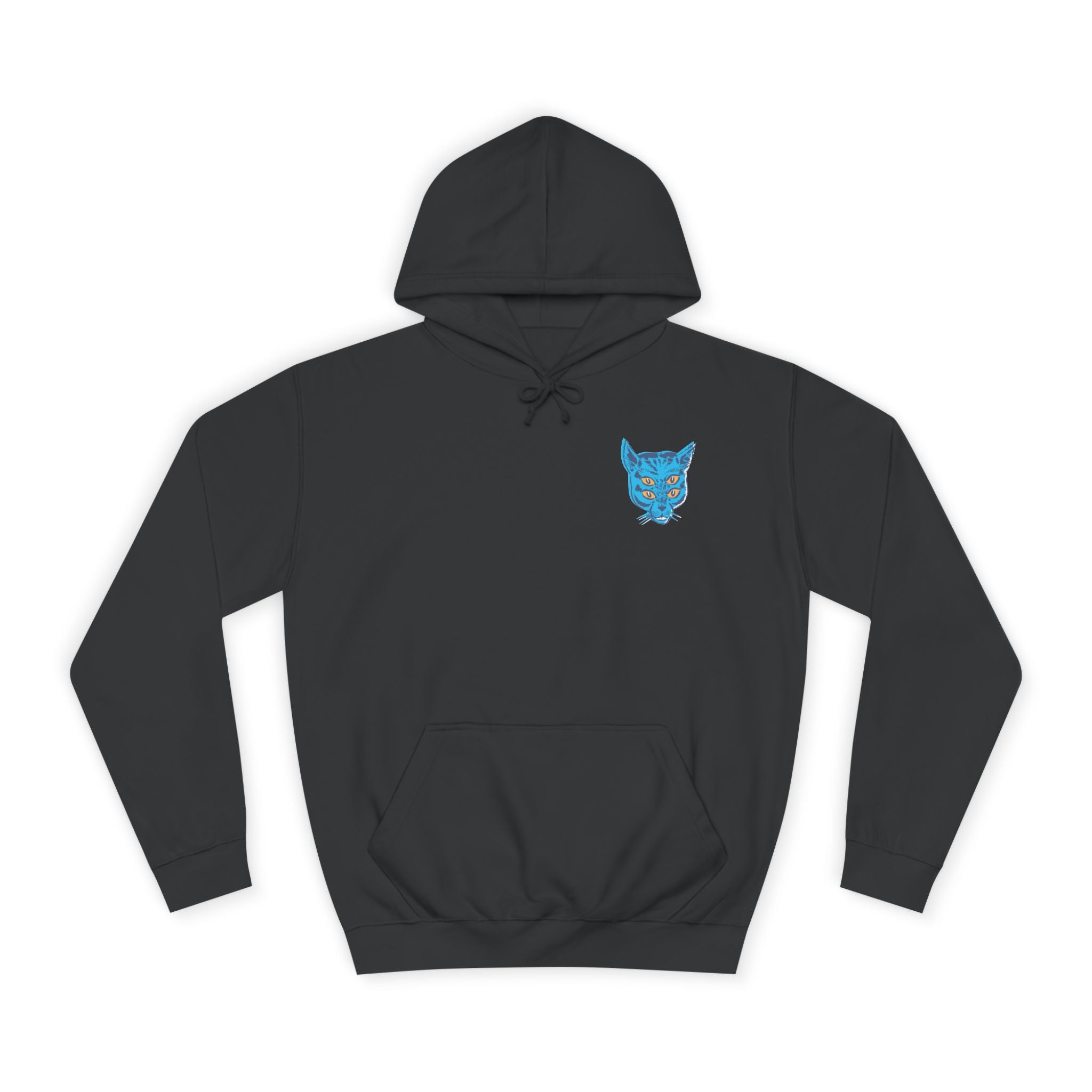 4 Eyed Cat Unisex College Hoodie