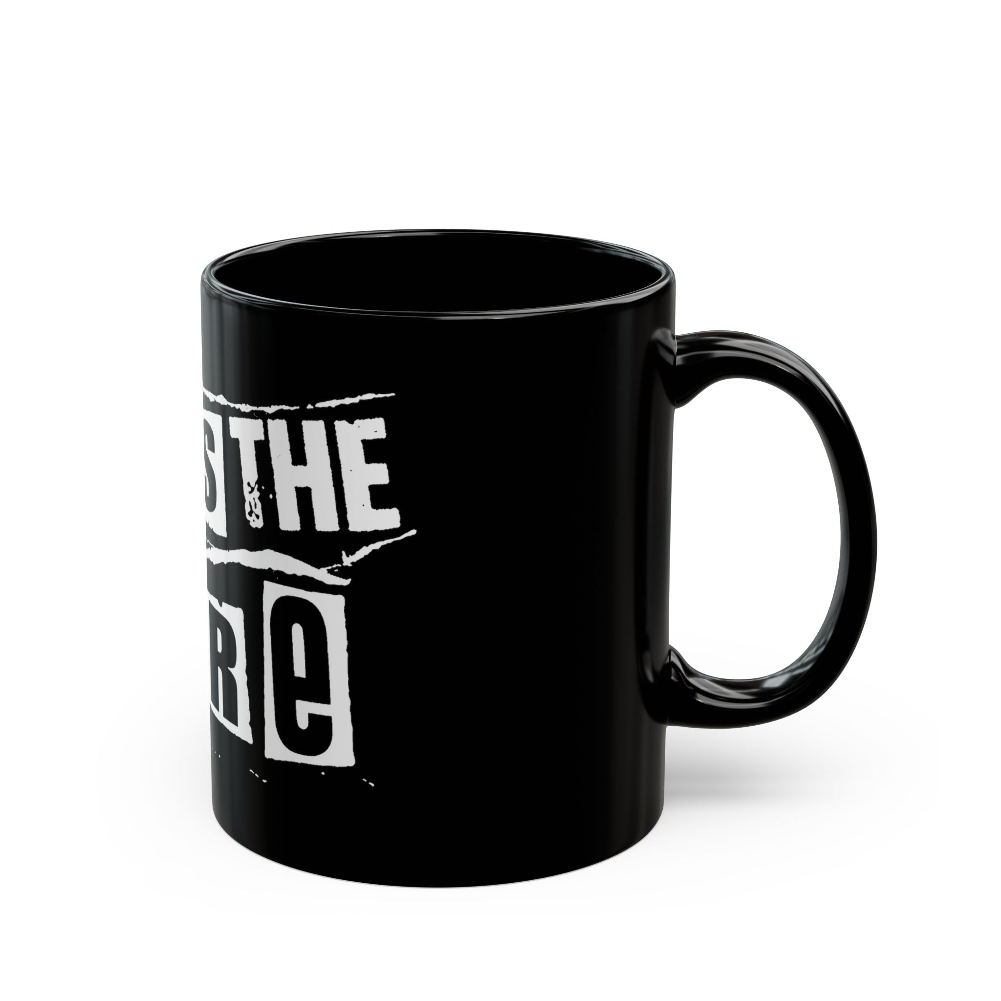 Art Is The Cure Pistols Black Ceramic Mug 11oz & 15oz