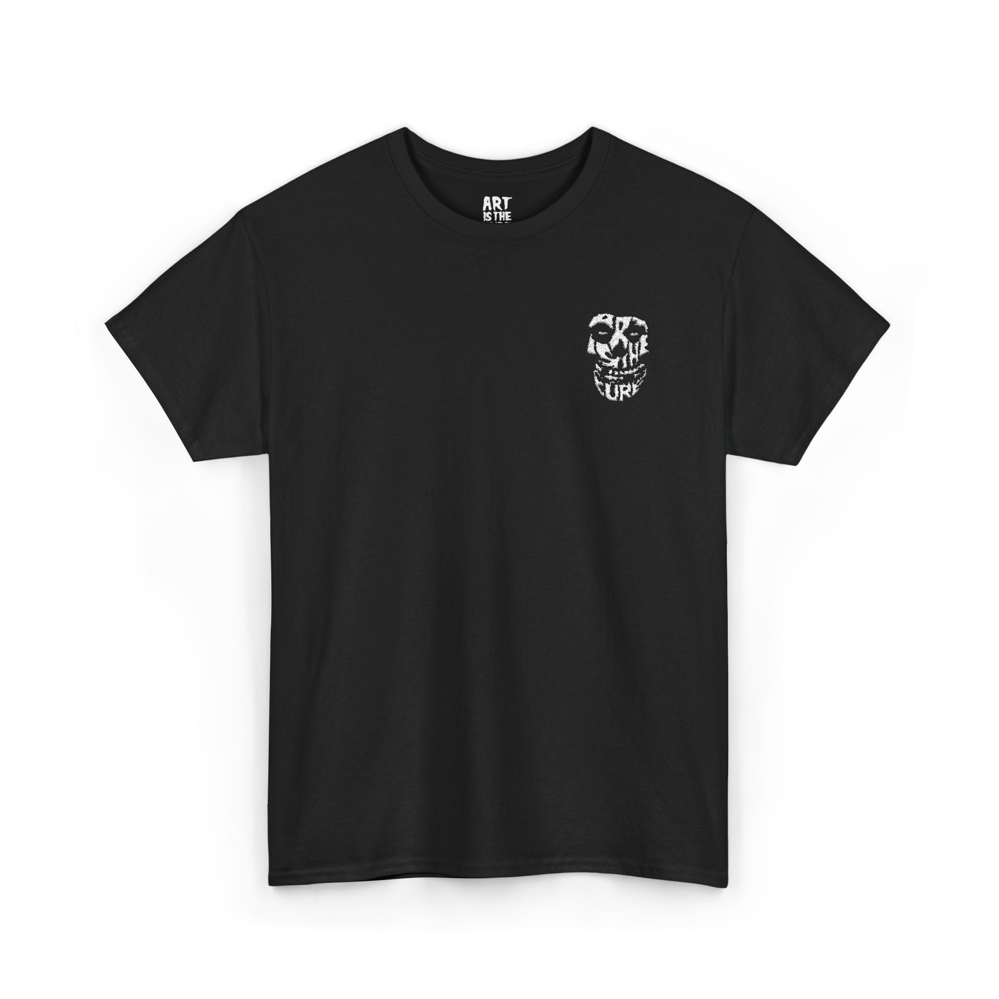 Art Is The Cure Misfits Embroided Unisex Heavy Cotton Tee