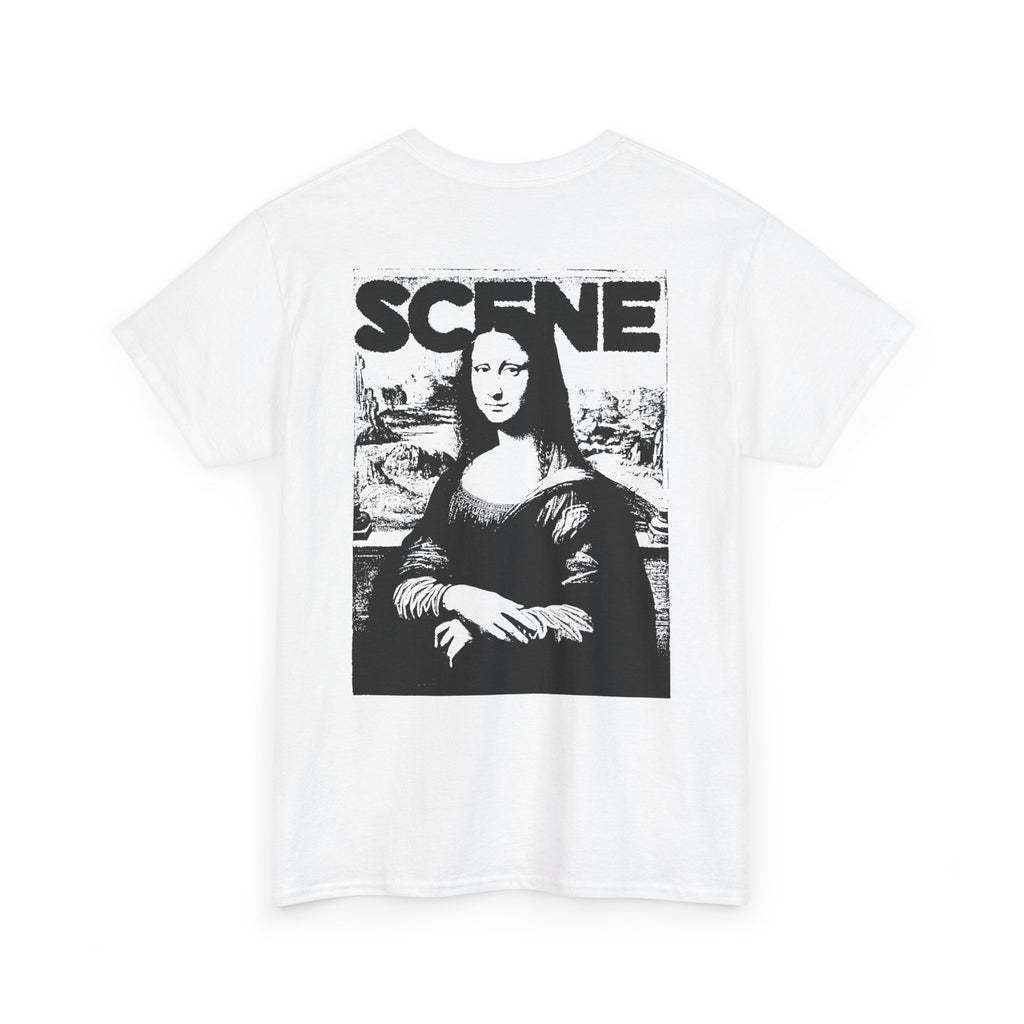 Scene Zine Mona Lisa Unisex Heavy Cotton Tee