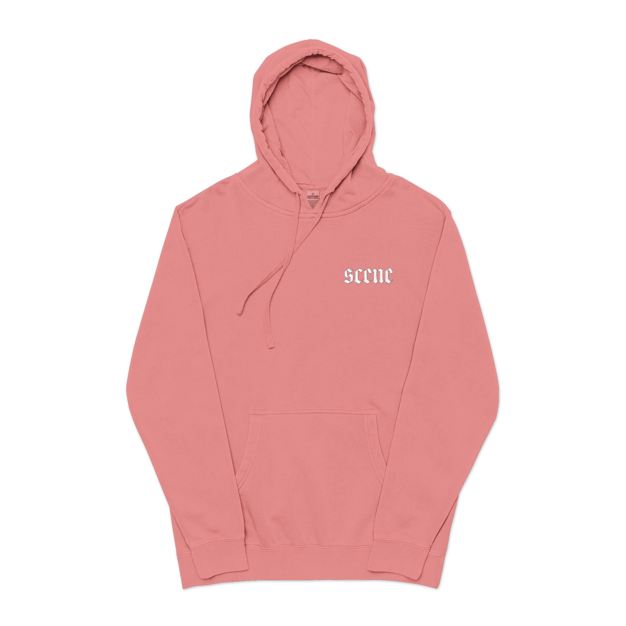 Scene Embroidered Unisex Hoodie