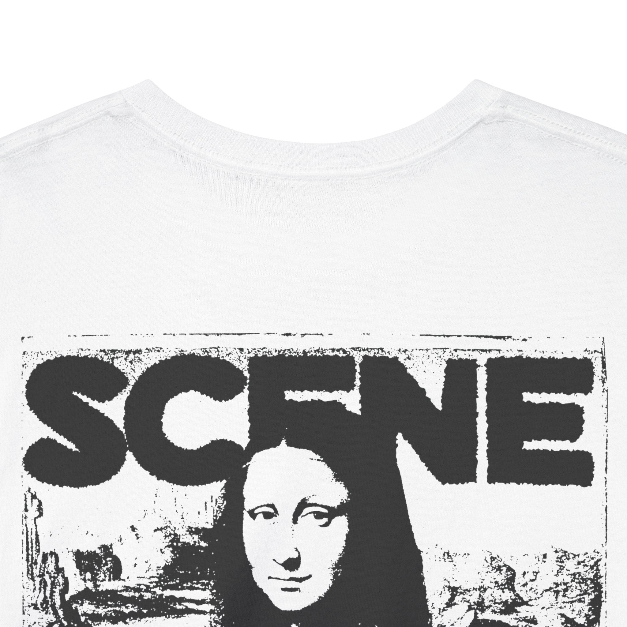 Scene Zine Mona Lisa Unisex Heavy Cotton Tee