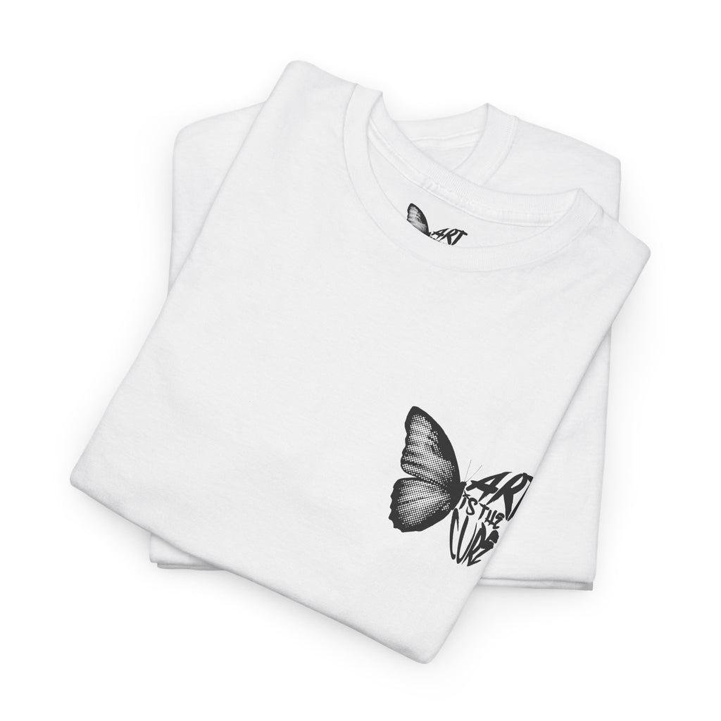 Art Is The Cure Butterfly Unisex Heavy Cotton Tee
