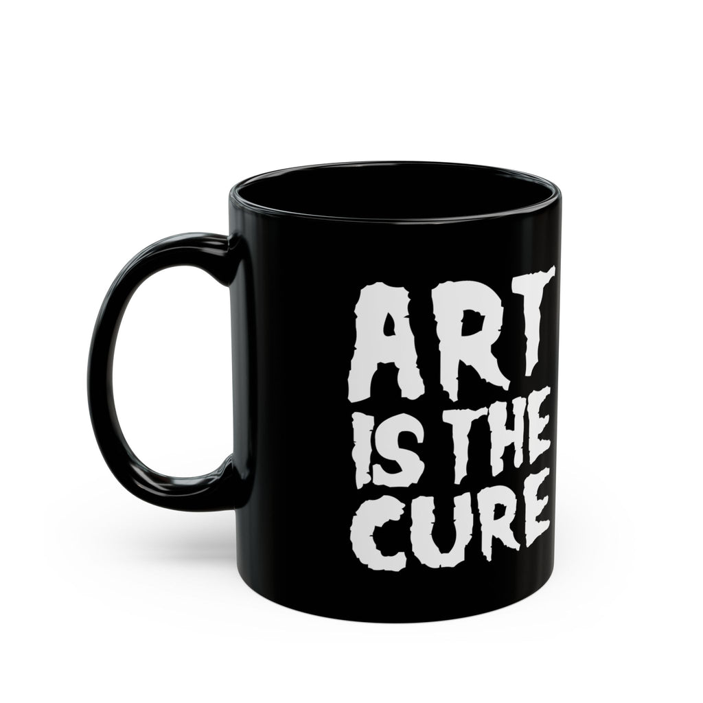 Art Is The Cure Misfits Black Ceramic Mug 11oz & 15oz