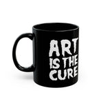 Art Is The Cure Misfits Black Ceramic Mug 11oz & 15oz