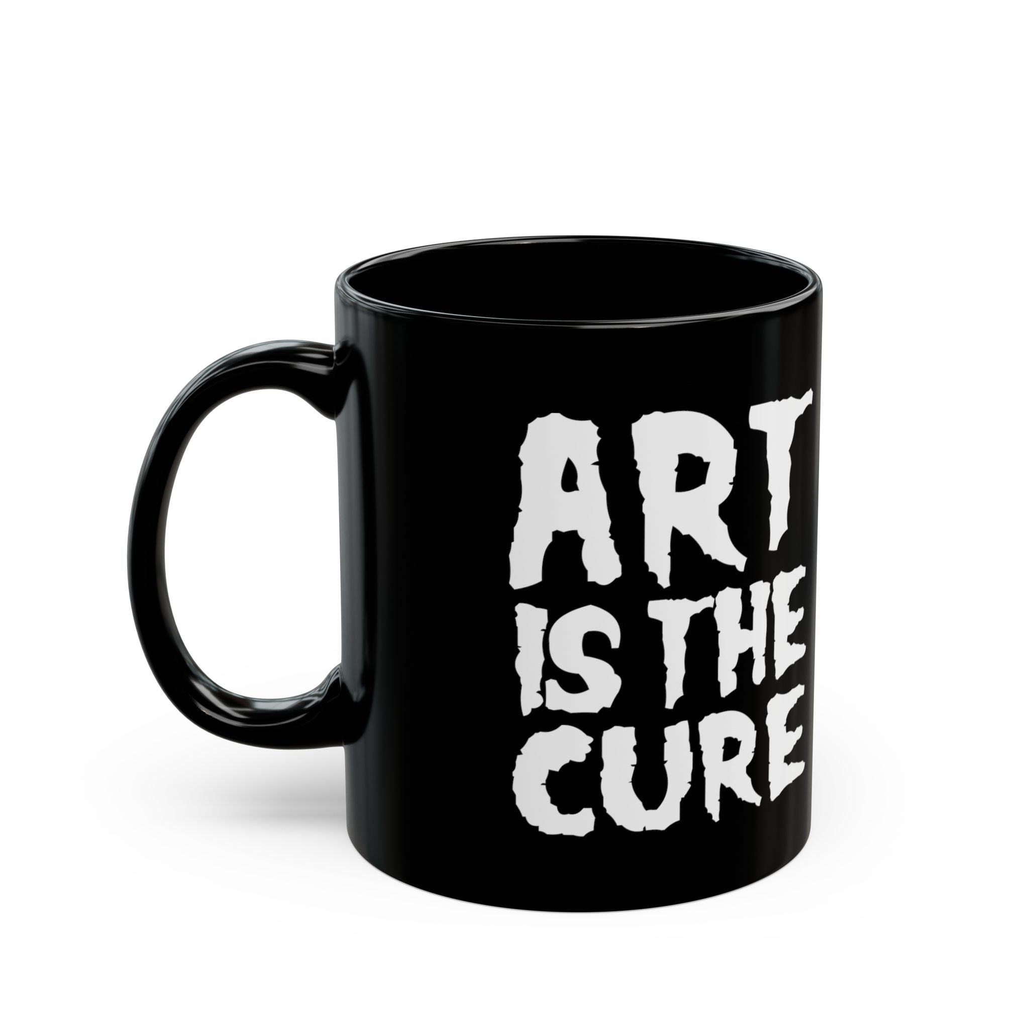 Art Is The Cure Misfits Black Ceramic Mug 11oz & 15oz
