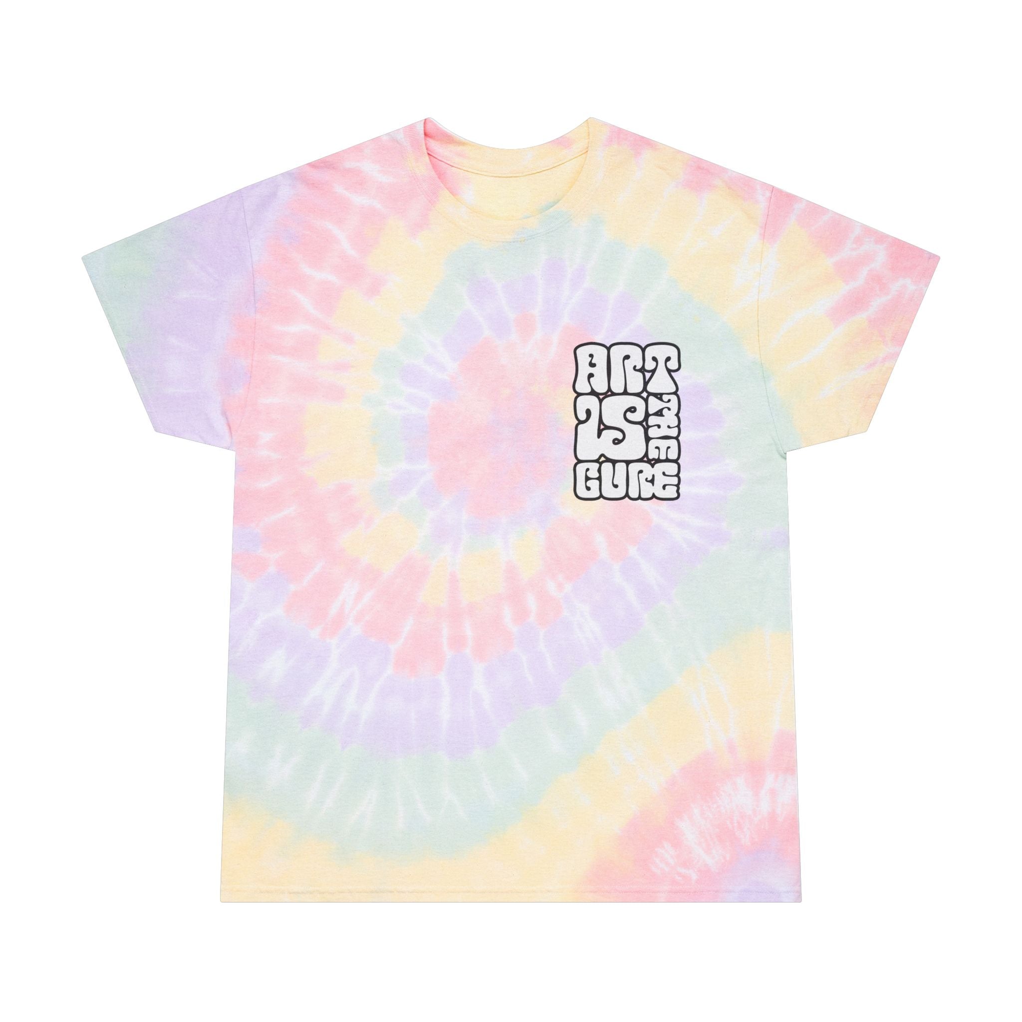 Art Is The Cure Hippy Tie-Dye Spiral Tee