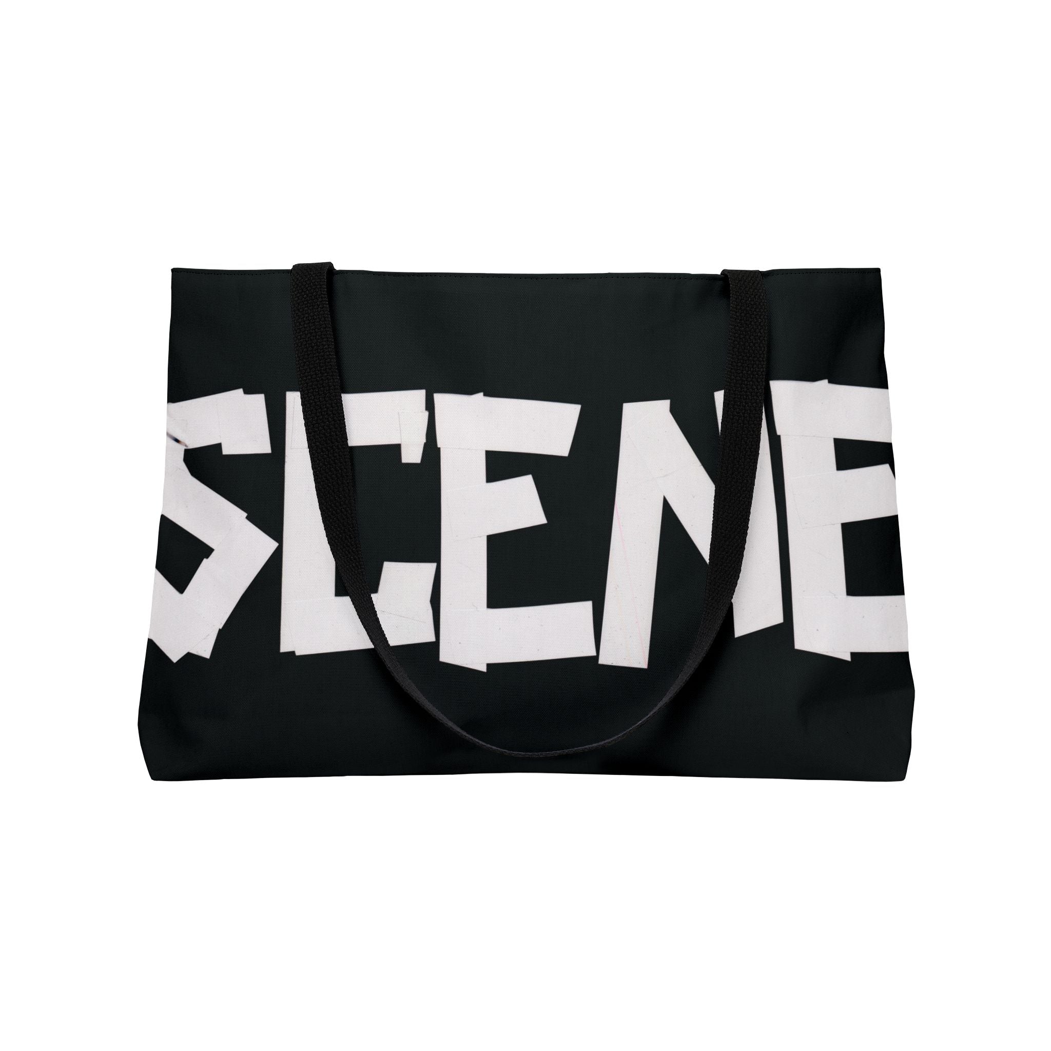 Scene Tape Weekender Tote Bag