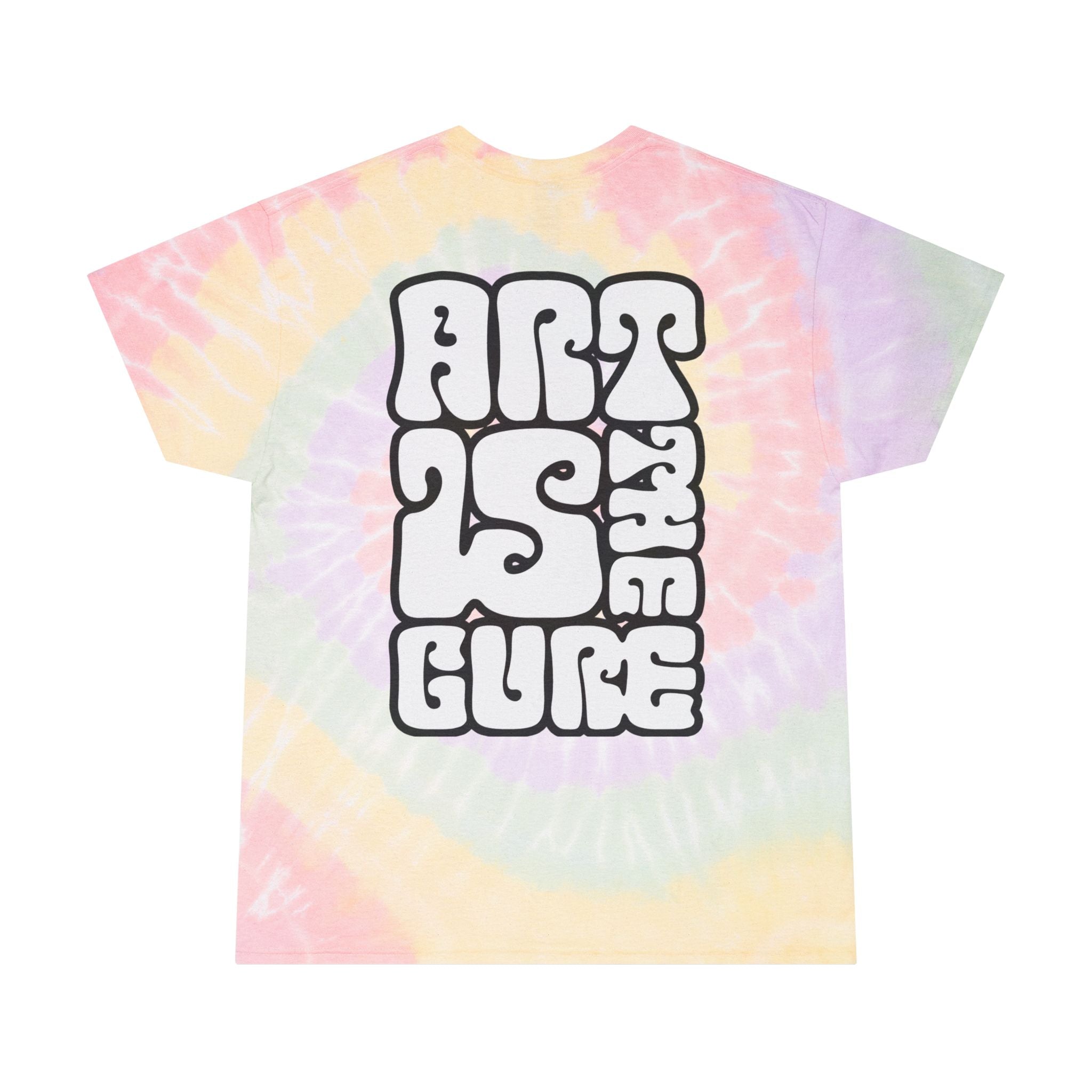 Art Is The Cure Hippy Tie-Dye Spiral Tee