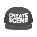 CreateScene Zine Embroidery Snapback Cap