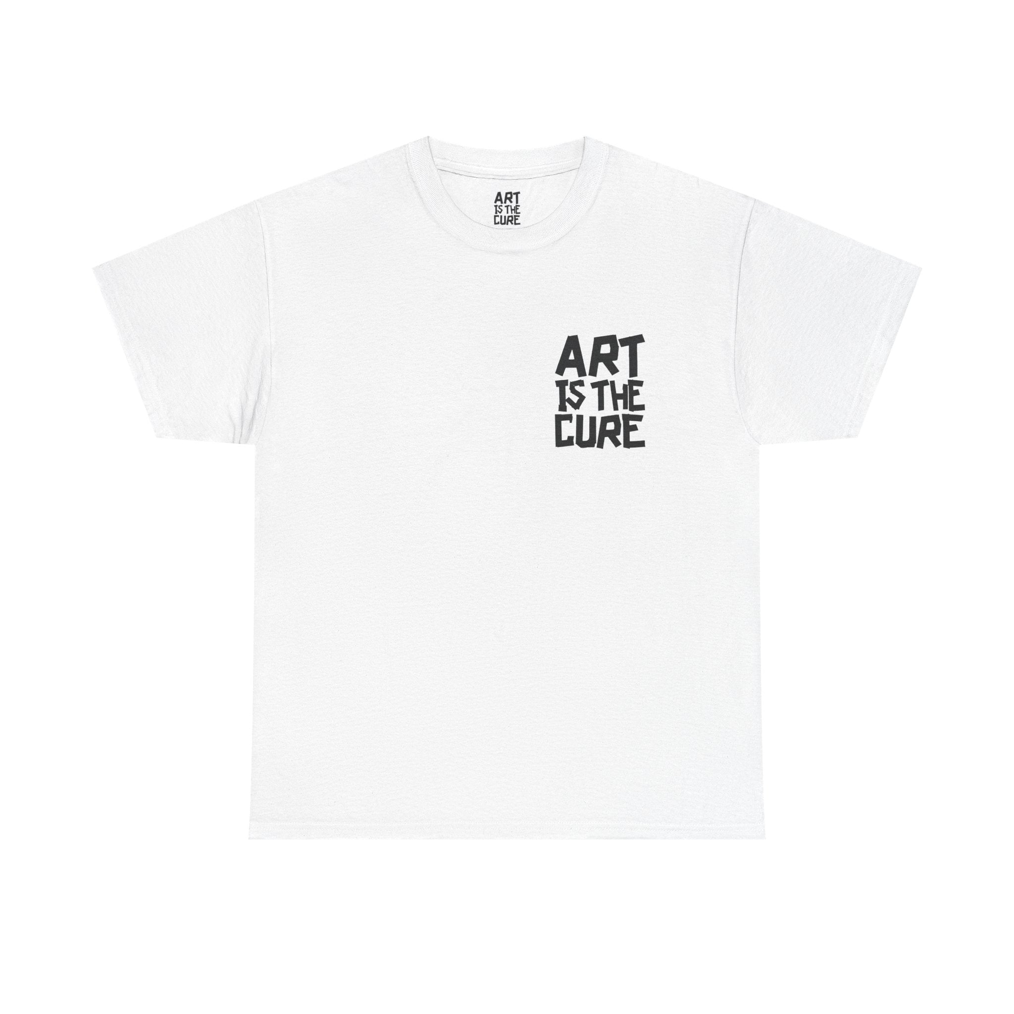 Art Is The Cure Tape Unisex Heavy Cotton Tee