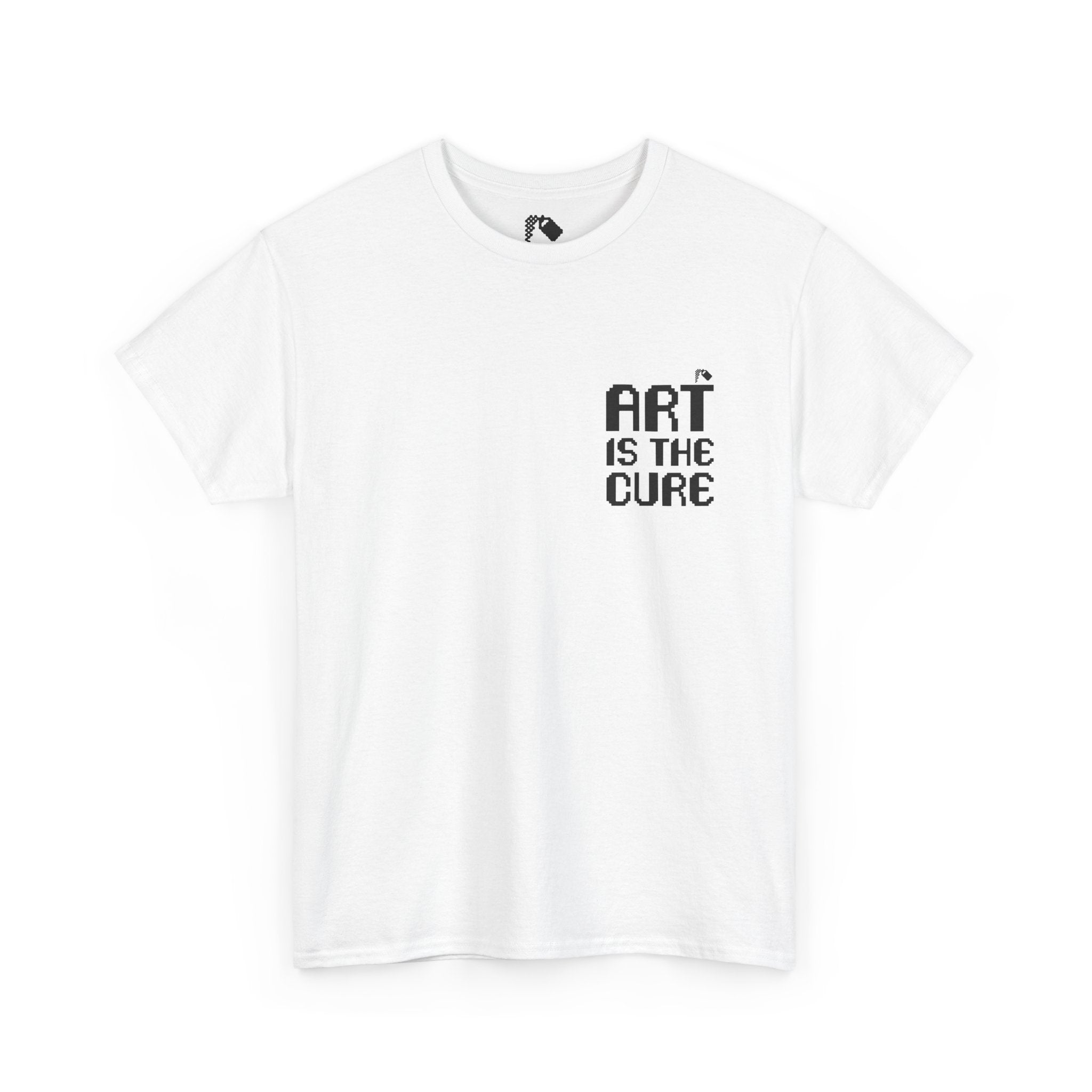 Art Is The Cure Paint Unisex Heavy Cotton Tee