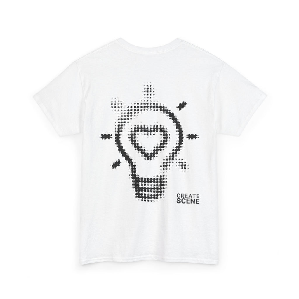 CreateScene Inspired Halftone Unisex Heavy Cotton Tee