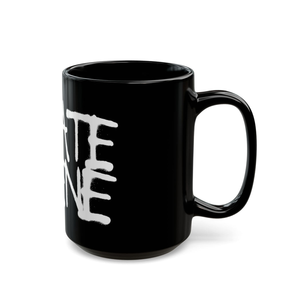 CreateScene Tag Black Ceramic Mug 11oz & 15oz