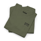 Scene Japanese Black Embroided Unisex Heavy Cotton Tee