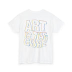 Art Is The Cure Glitch Unisex Heavy Cotton Tee