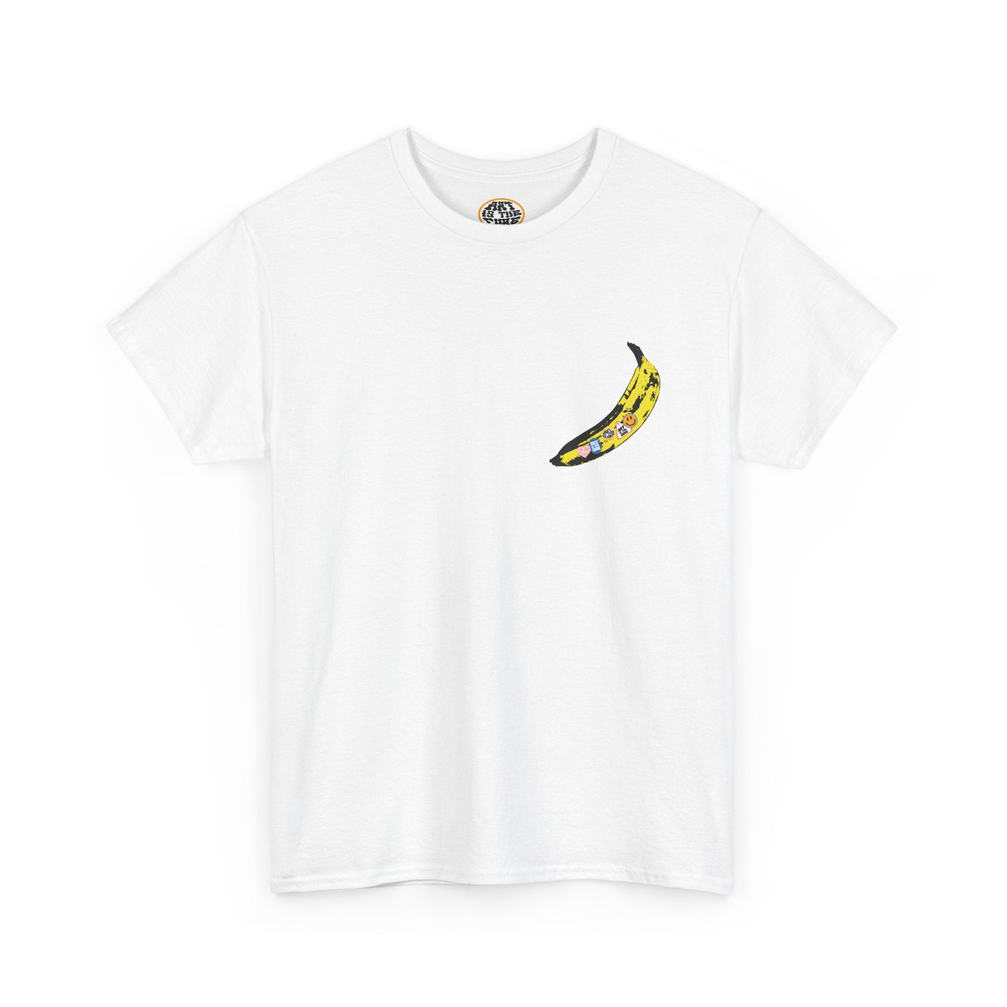 Art Is The Cure Fruit Stickers Unisex Heavy Cotton Tee