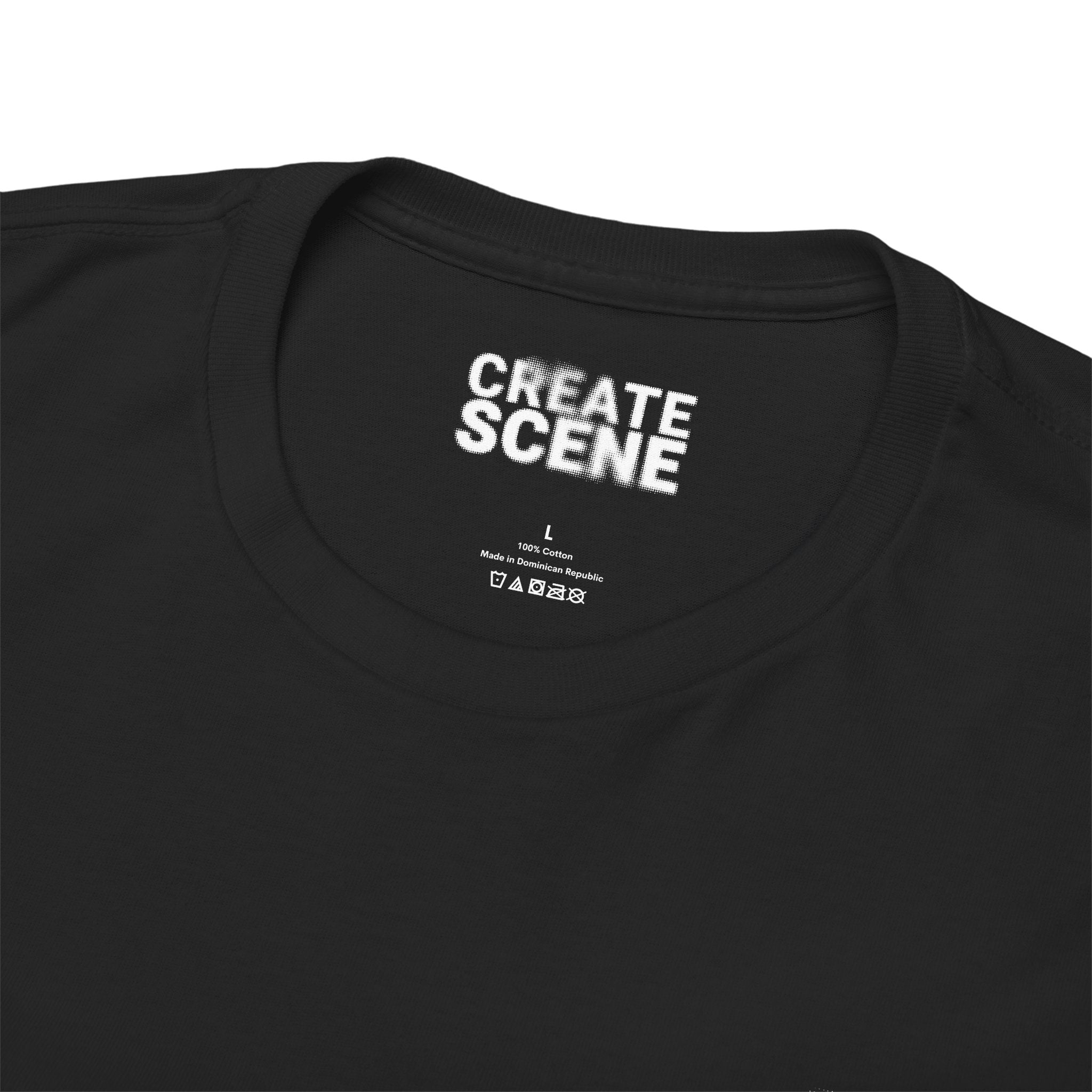 CreateScene Inspired Halftone Unisex Heavy Cotton Tee