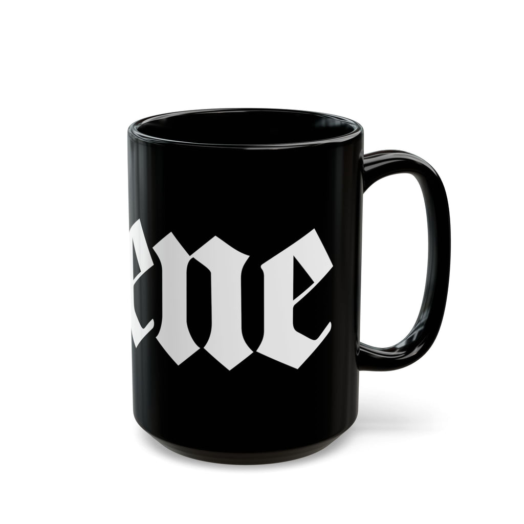 Scene Black Ceramic Mug 11oz & 15oz