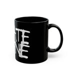 CreateScene Tag Black Ceramic Mug 11oz & 15oz