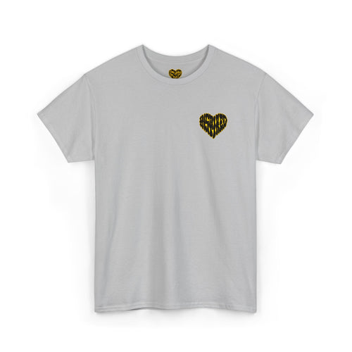 Art Is The Cure Inspired Heart Embroided Unisex Heavy Cotton Tee
